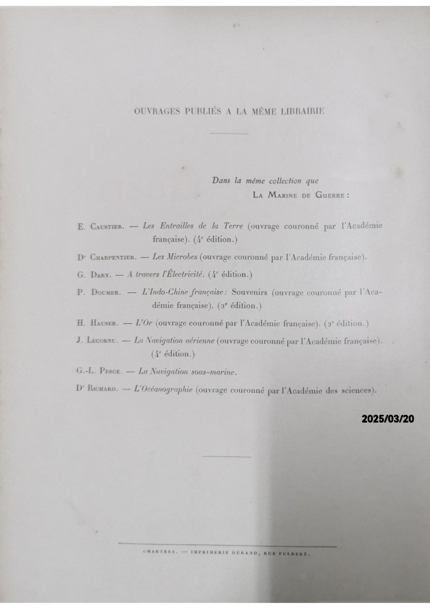 La Marine de Guerre - A. Sauvaire Jourdan