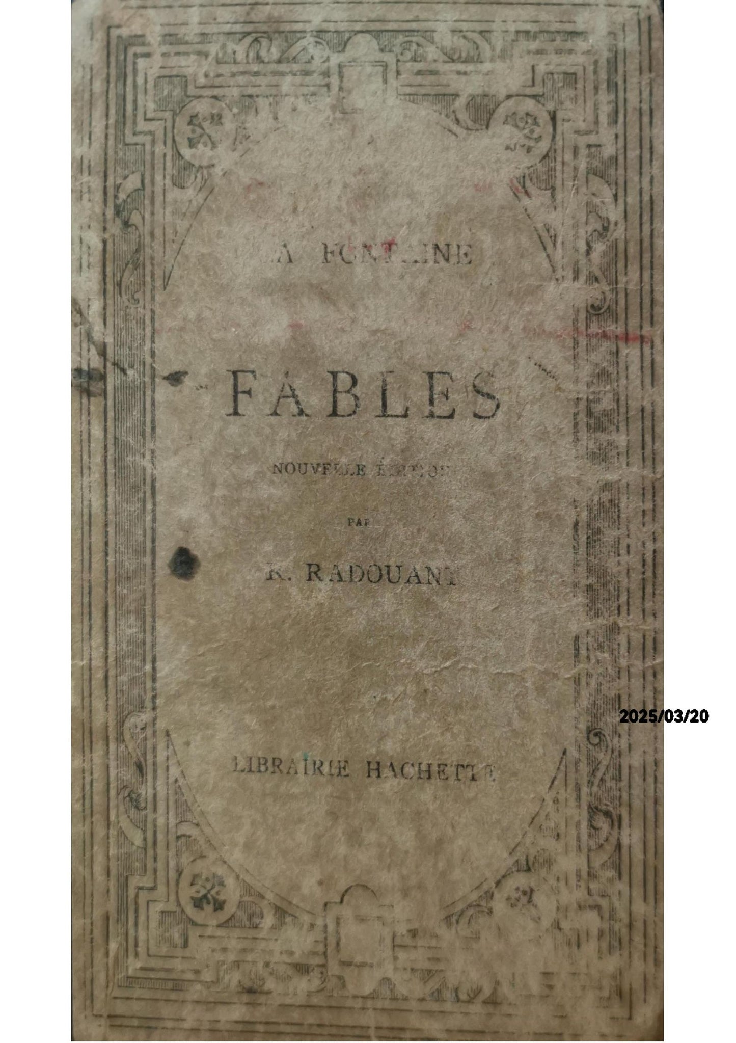 Fables - René Radouant