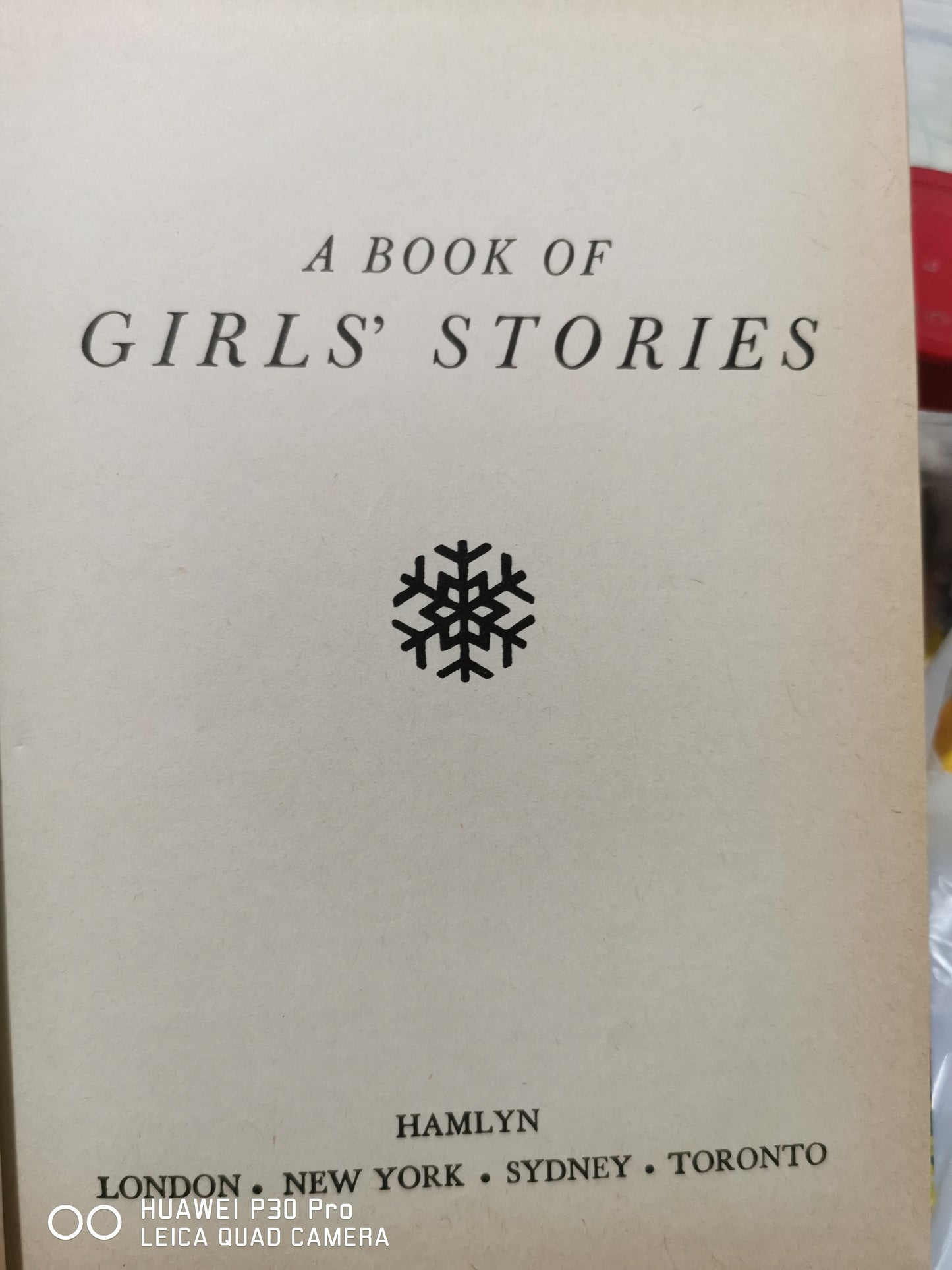 A book of girl stories