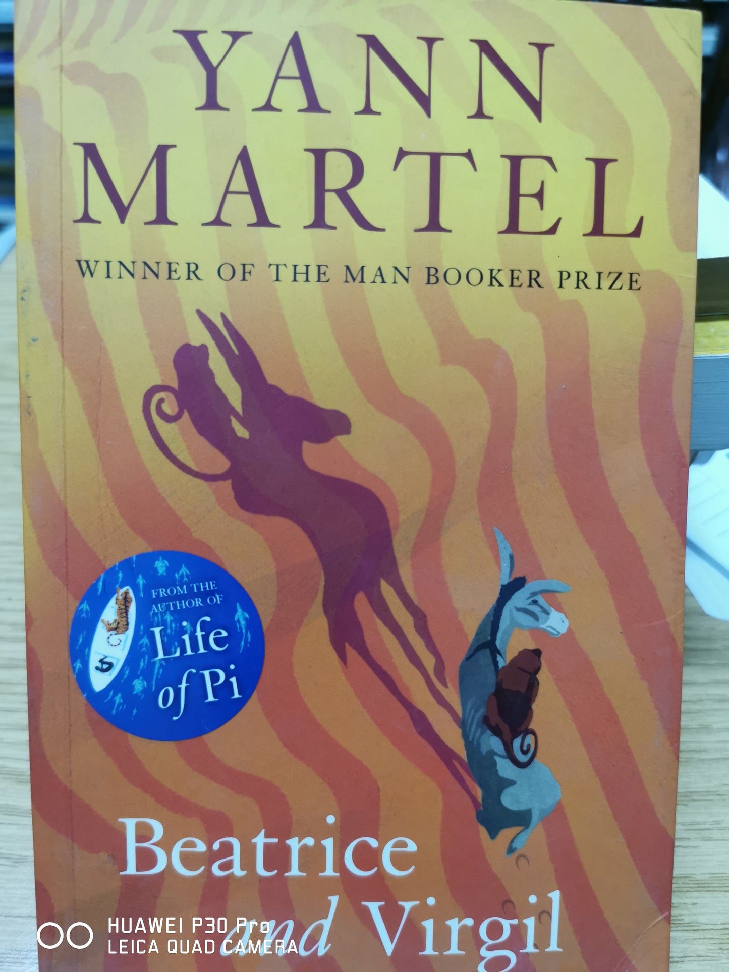 Beatrice and Virgil
Novel by Yann Martel