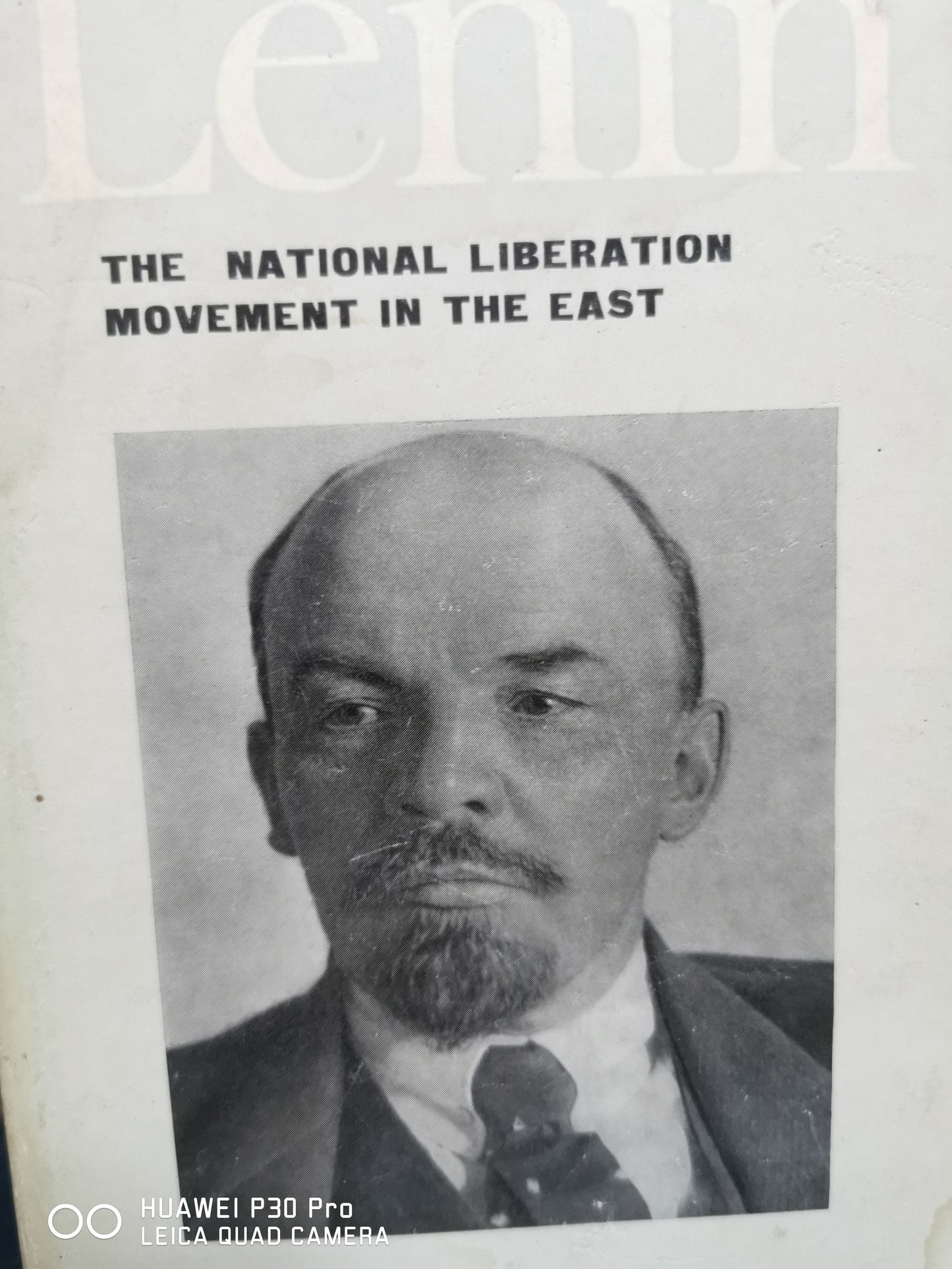 Lenin: The National Liberation Movement in the East